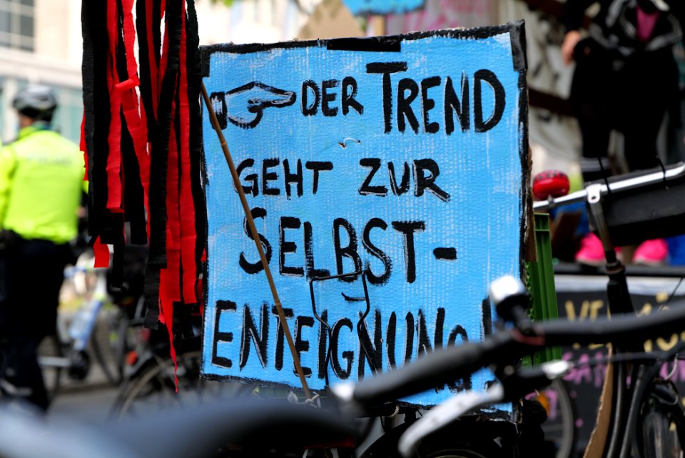 MyGruni 1st may demonstration Berlin 2021 Hermannplatz to Großer Stern 13