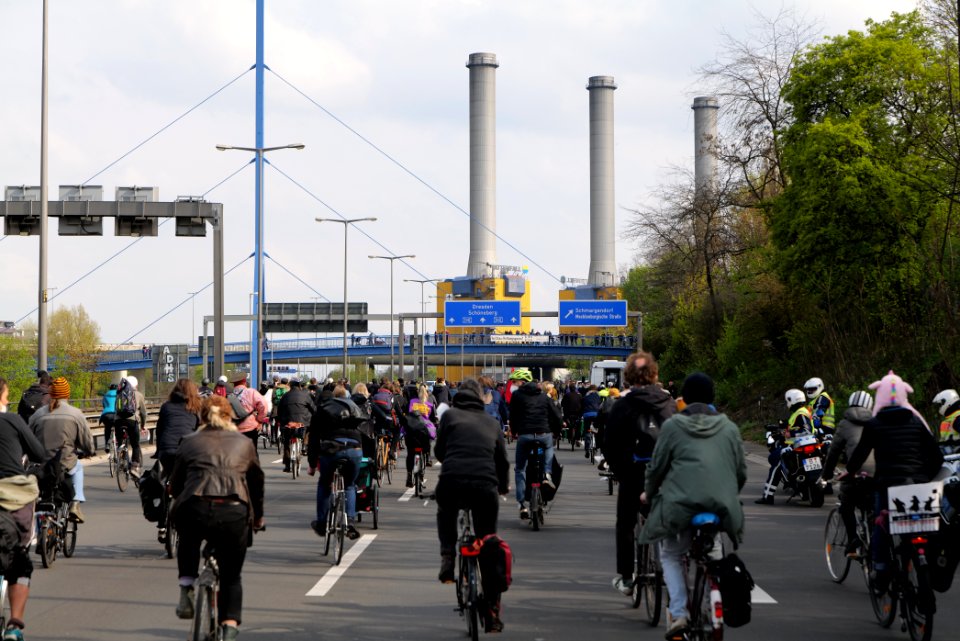 MyGruni 1st may demonstration Berlin 2021 Grunewald to Hermannplatz 18