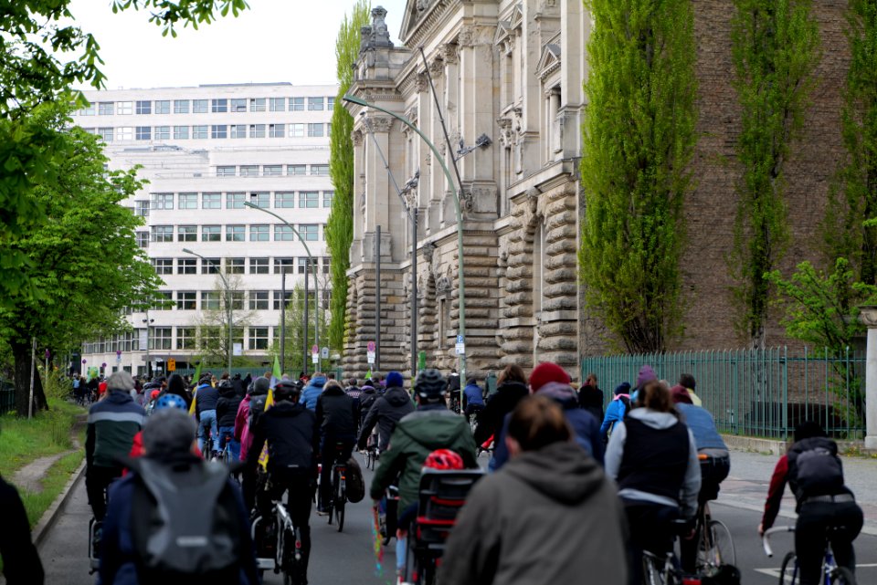 MyGruni 1st may demonstration Berlin 2021 Hermannplatz to Großer Stern 80