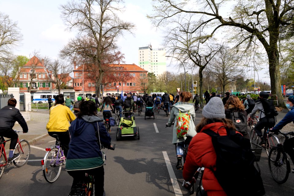 MyGruni 1st may demonstration Berlin 2021 Grunewald 45