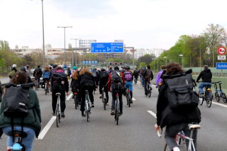 MyGruni 1st may demonstration Berlin 2021 Grunewald to Hermannplatz 59