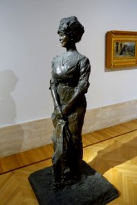 My wife, by Paolo Troubetzkoy, 1911 - Galleria nazionale d'arte moderna - Rome, Italy - DSC05438