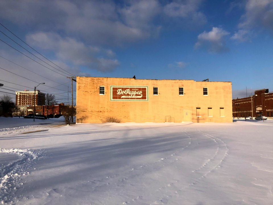 Muskogee snowstorm 2021-02-15 128 S 4th St SW