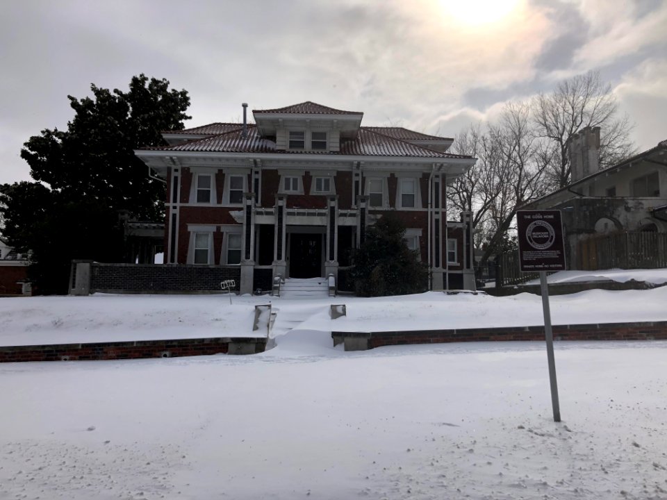 Muskogee snowstorm 2021-02-15 1315 W Okmulgee Ave NE