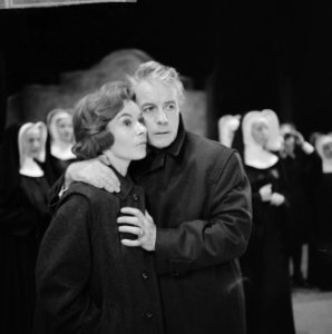 Musical The Sound of Music in Carré, Mieke Bos en Johan Heesters, Bestanddeelnr 915-9791