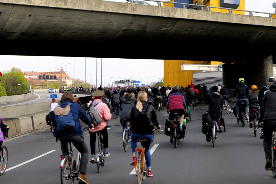 MyGruni 1st may demonstration Berlin 2021 Grunewald to Hermannplatz 21