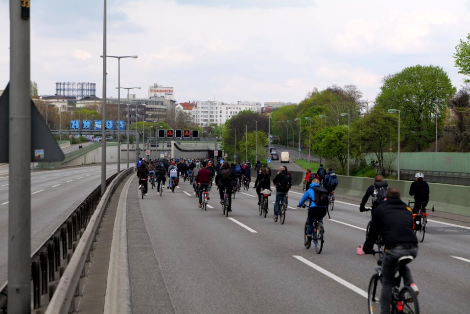 MyGruni 1st may demonstration Berlin 2021 Grunewald to Hermannplatz 60