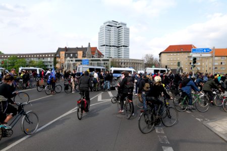 MyGruni 1st may demonstration Berlin 2021 Grunewald to Hermannplatz 12