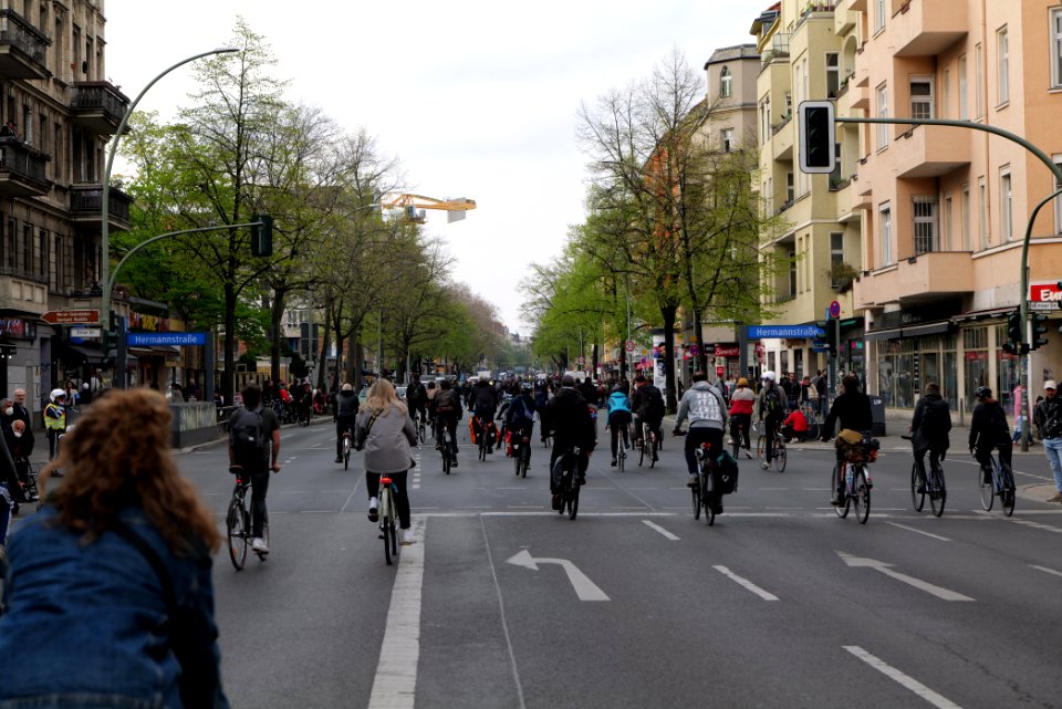 MyGruni 1st may demonstration Berlin 2021 Grunewald to Hermannplatz 117