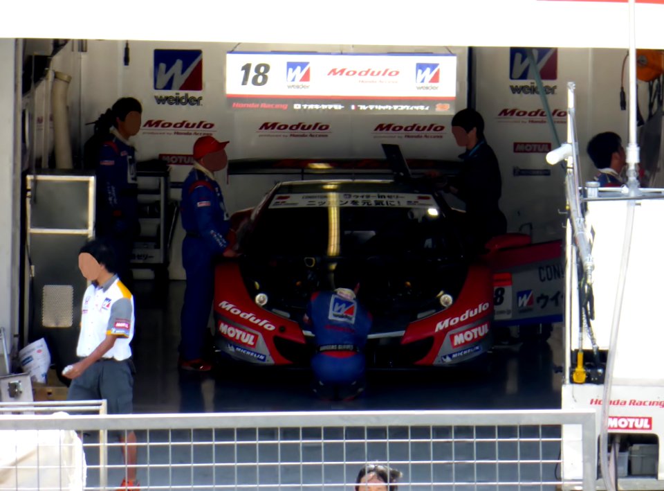 No.18 Weider Modulo HSV-010 at 2013 pokka sapporo 1000km