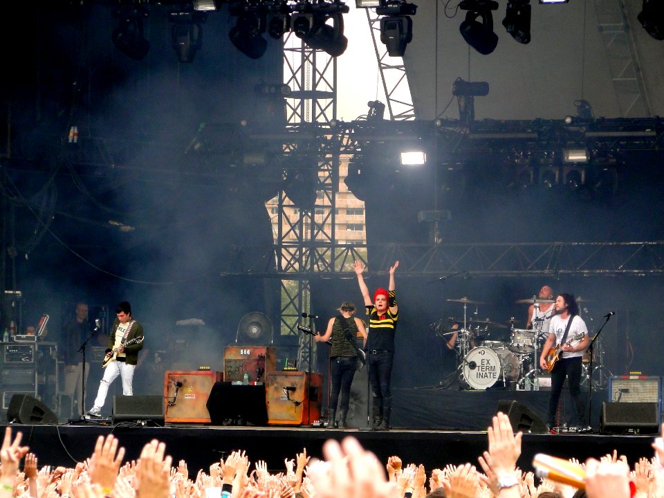 My Chemical Romance at Paris, 2011