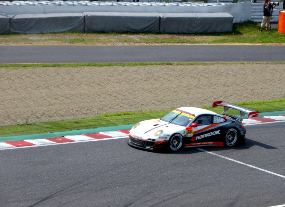 No.33 HANKOOK PORSCHE at 2013 pokka sapporo 1000km