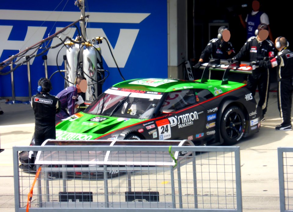 No.24 D'Station ADVAN GT-R at 2014 pokka sapporo 1000km (2)