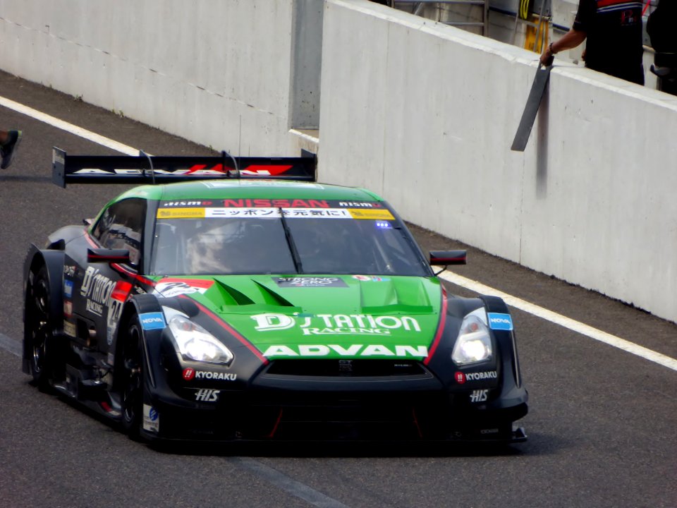 No.24 D'station ADVAN GT-R at 2015 Suzuka Tire Test (9)