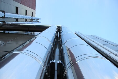 Stainless steel pipeline watercourse photo