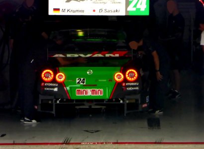 No.24 D'Station ADVAN GT-R at 2014 pokka sapporo 1000km