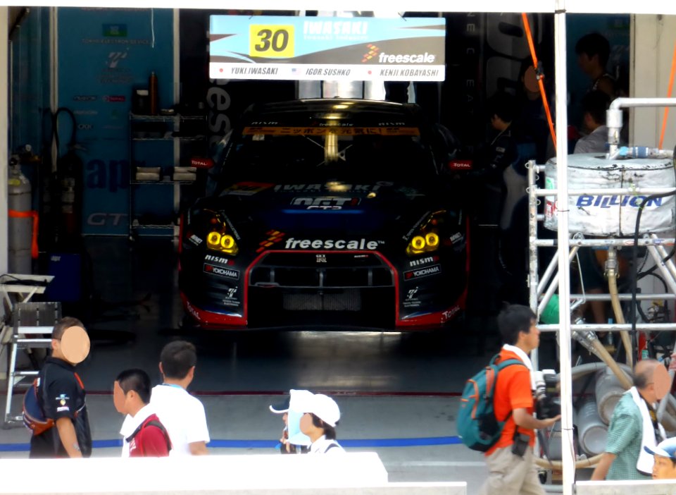 No.30 IWASAKI OGT Racing GT-R at 2013 pokka sapporo 1000km (1)
