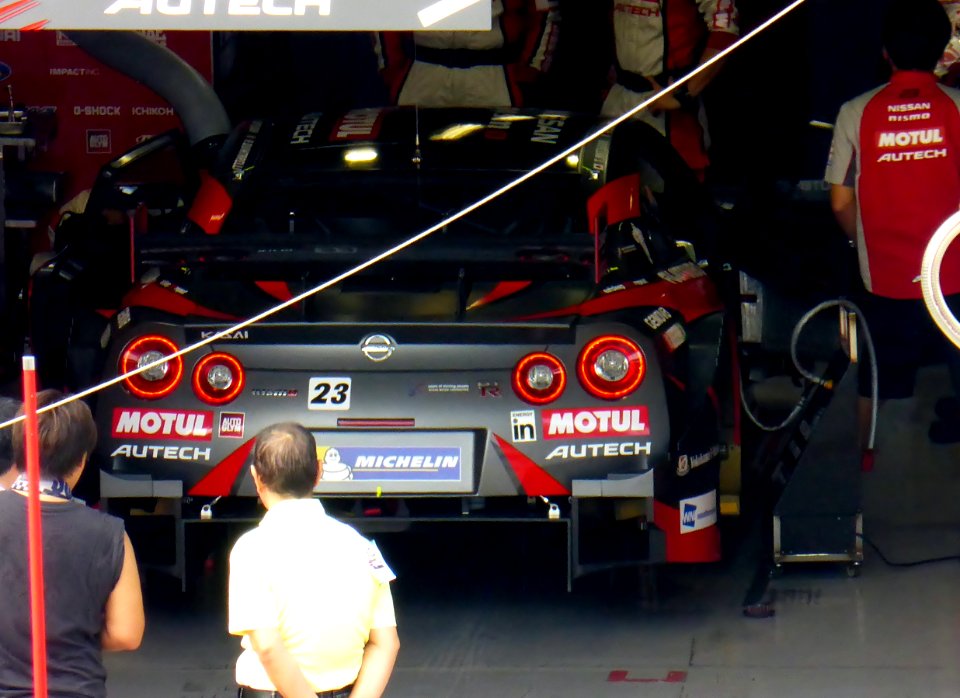 No.23 MOTUL AUTECH GT-R at 2014 pokka sapporo 1000km