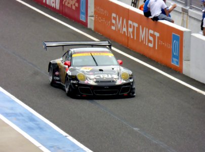 No.33 PUMA KRH PORSCHE at 2014 SUPER GT SUZUKA TEST (6)
