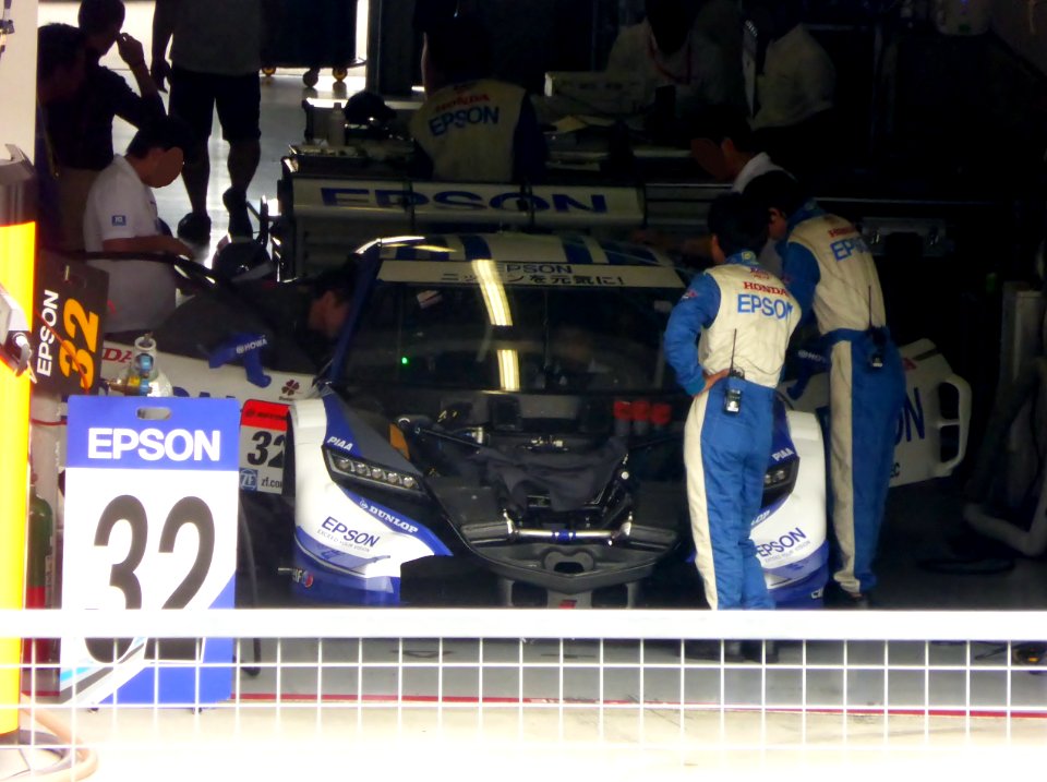 No.32 Epson NSX CONCEPT-GT at 2014 SUPER GT SUZUKA TEST