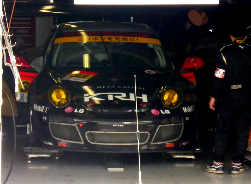 No.33 PUMA KRH PORSCHE at 2014 SUPER GT SUZUKA TEST