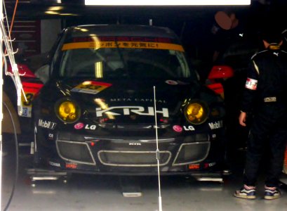 No.33 PUMA KRH PORSCHE at 2014 SUPER GT SUZUKA TEST