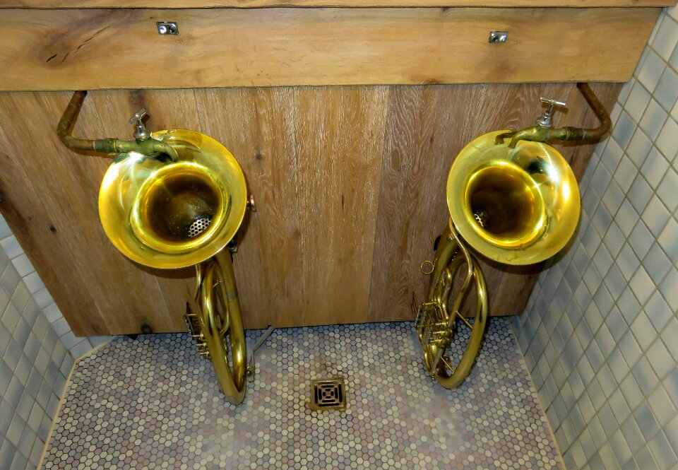 Public toilet urinal man toilet