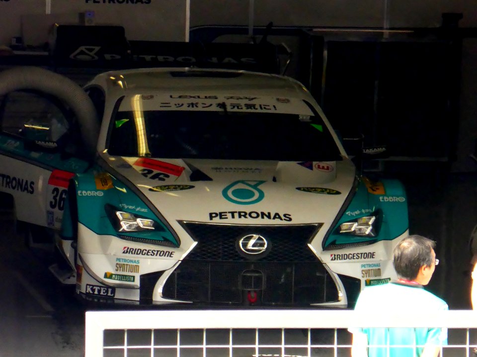 No.36 PETRONAS TOM'S RC F at 2014 pokka sapporo 1000km