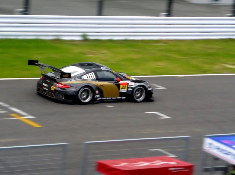 No.33 PUMA KRH PORSCHE at 2014 SUPER GT SUZUKA TEST (5)