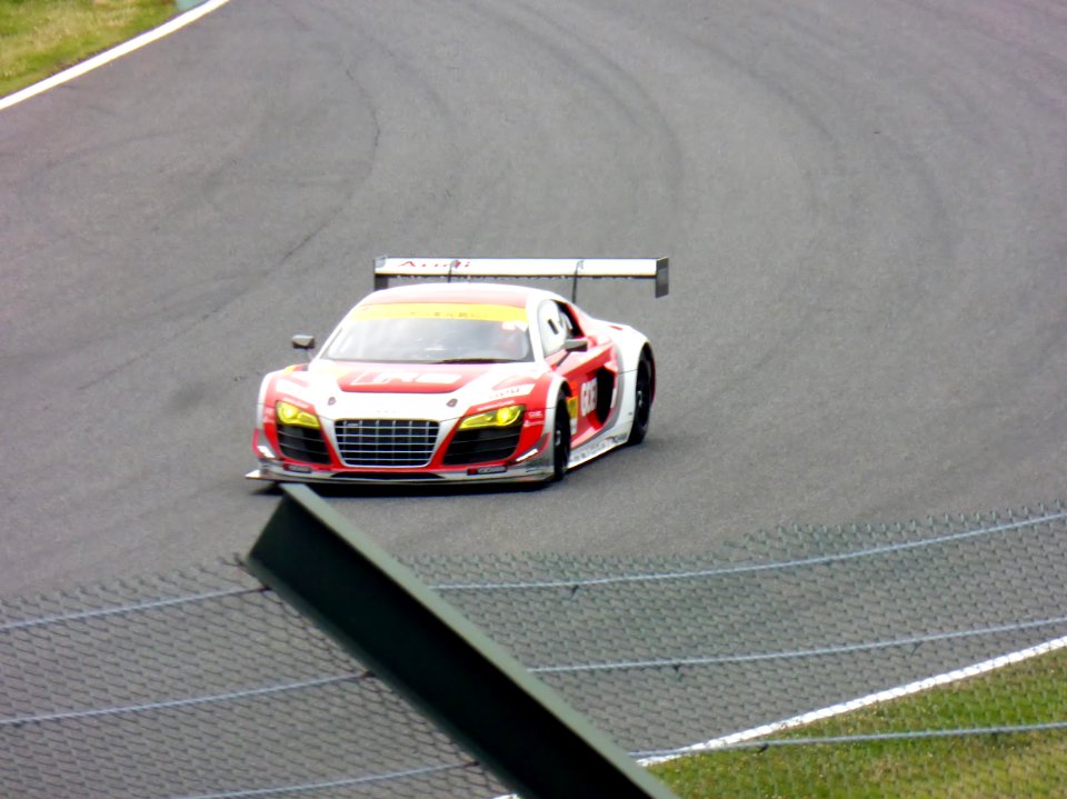 No.21 Audi R8 LMS ultra at 2014 SUPER GT SUZUKA TEST (4)