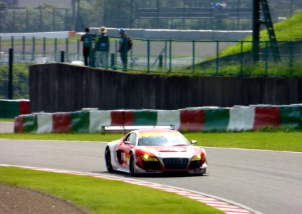 No.21 Audi R8 LMS ultra at 2014 pokka sapporo 1000km (7)