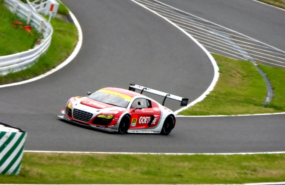 No.21 Audi R8 LMS ultra at 2014 SUPER GT SUZUKA TEST (3)