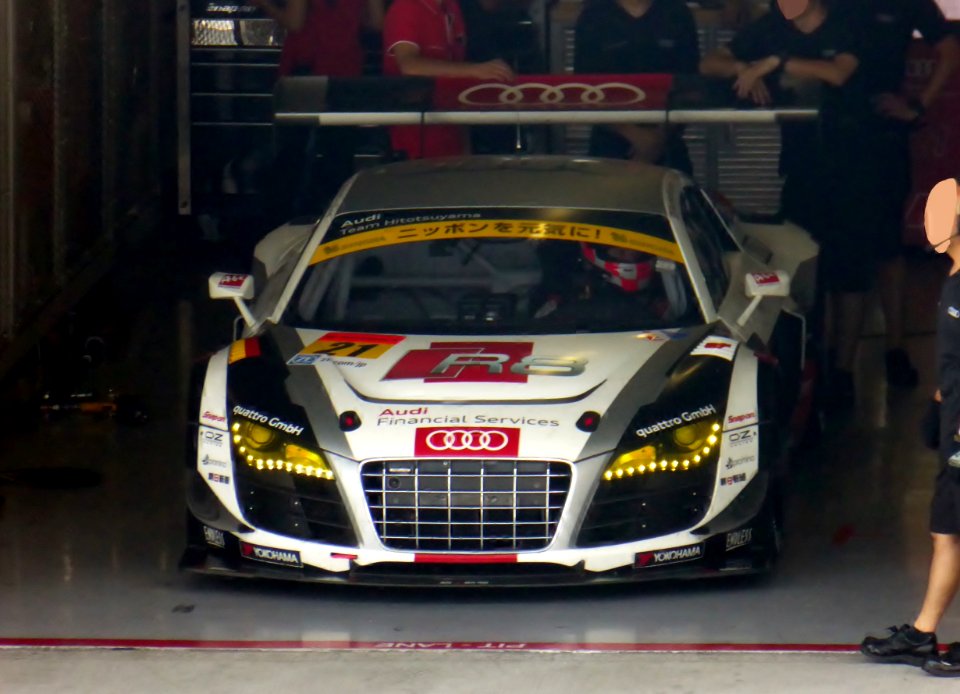 No.21 Audi R8 LMS ultra at 2015 Suzuka Tire Test (15)