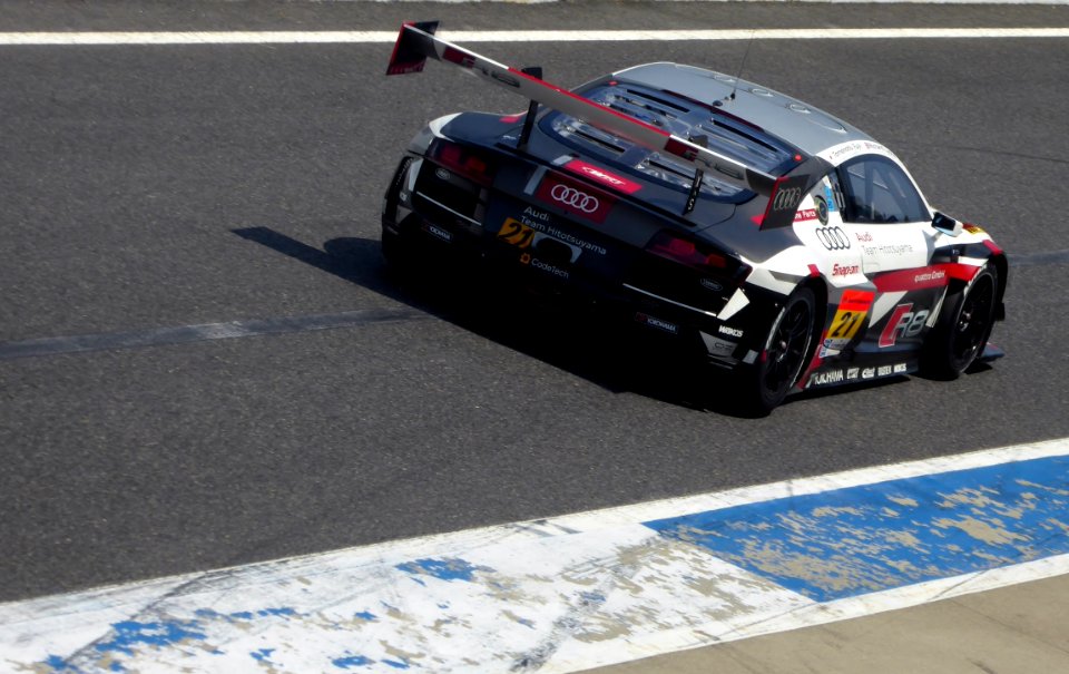 No.21 Audi R8 LMS ultra at 2015 Suzuka Tire Test (16)
