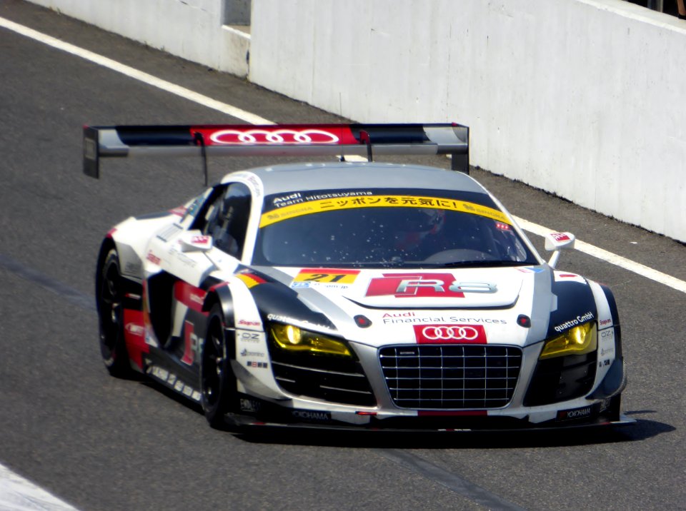 No.21 Audi R8 LMS ultra at 2015 Suzuka Tire Test (18)