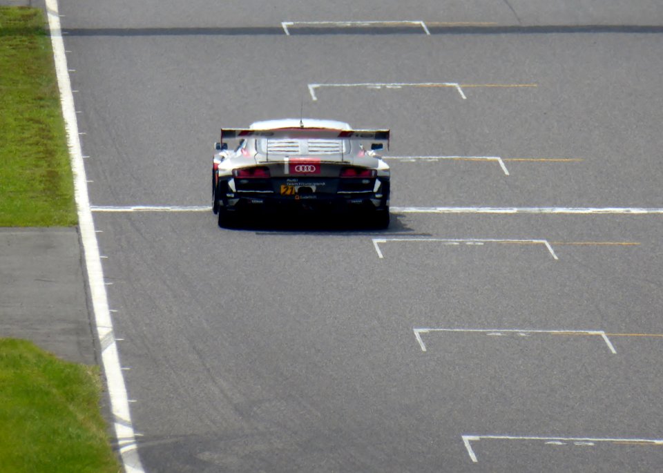 No.21 Audi R8 LMS ultra at 2015 Suzuka Tire Test (1)