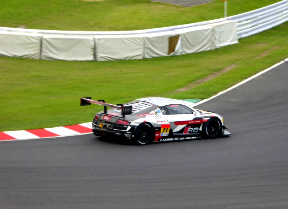No.21 Audi R8 LMS ultra at 2015 Suzuka Tire Test (5)