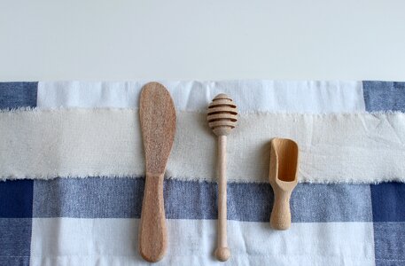 Kitchen wood wooden cutlery photo