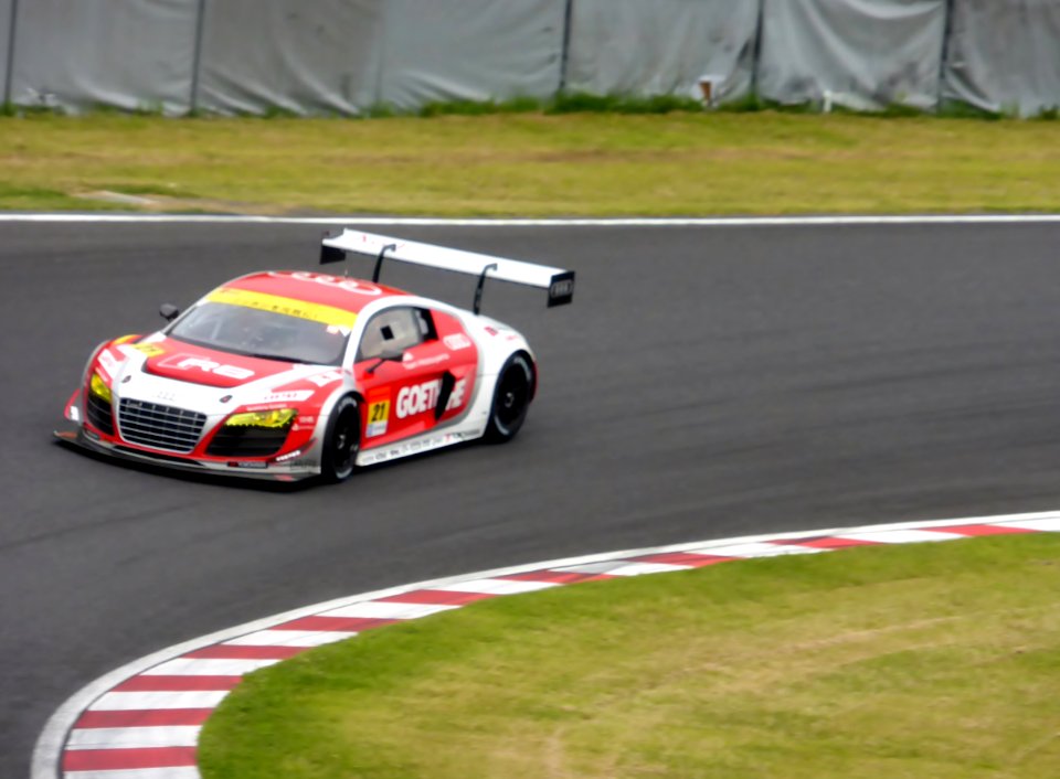 No.21 Audi R8 LMS ultra at 2014 SUPER GT SUZUKA TEST (5)