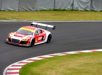 No.21 Audi R8 LMS ultra at 2014 SUPER GT SUZUKA TEST (5)