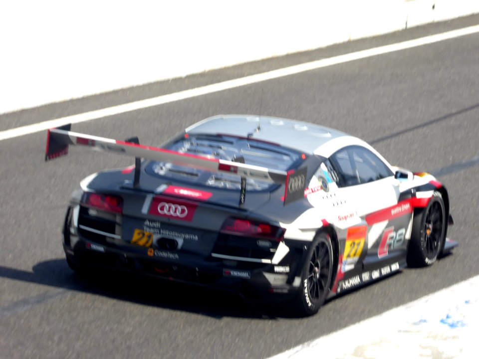No.21 Audi R8 LMS ultra at 2015 Suzuka Tire Test (19)