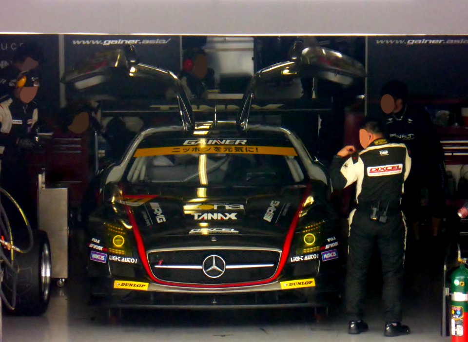 No.11 GAINER DIXCEL SLS at 2014 SUPER GT SUZUKA TEST