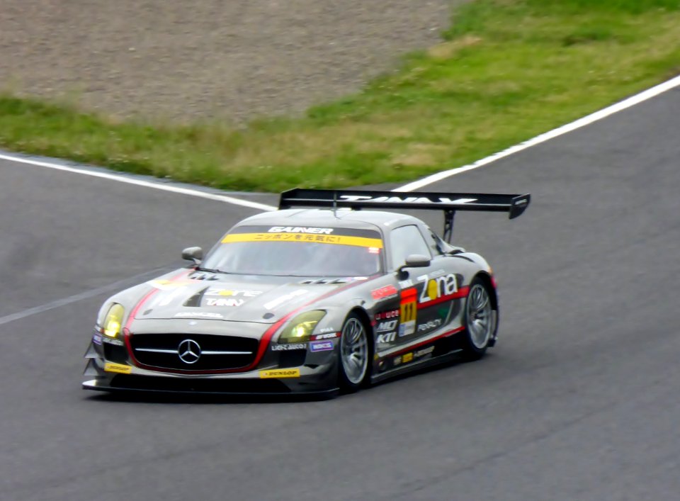 No.11 GAINER DIXCEL SLS at 2014 SUPER GT SUZUKA TEST (2)