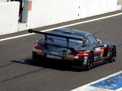 No.11 GAINER TANAX SLS at 2015 Suzuka Tire Test (7)