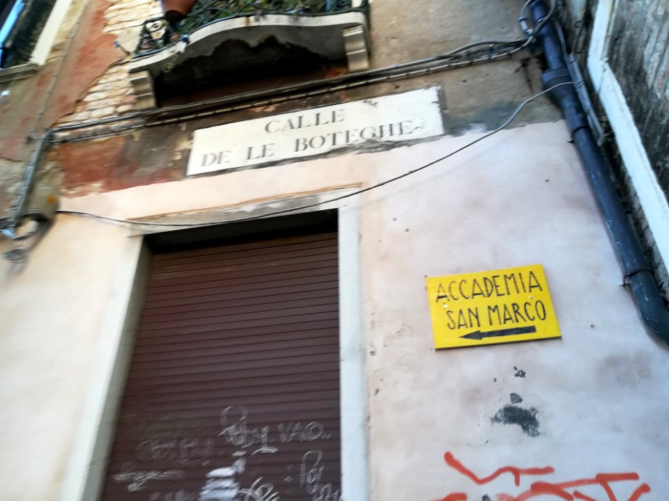 Nizioleto "Calle de le Boteghe" (VE)