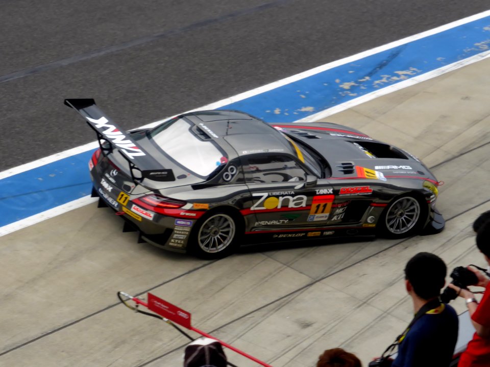 No.11 GAINER DIXCEL SLS at 2014 SUPER GT SUZUKA TEST (5)