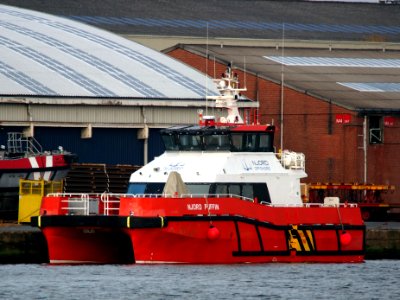 Njord Puffin - Call Sign 2GAM3, Port of Antwerp