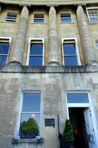 No. 5, Christopher Anstey residence - Royal Crescent - Bath, England - DSC09704
