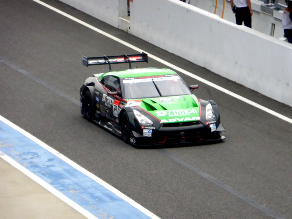 No.24 D'Station ADVAN GT-R at 2014 SUPER GT SUZUKA TEST (5)