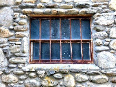 Window, Old Cruso School, Cruso, NC photo